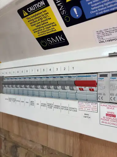 Recent SMK Electrical Services project