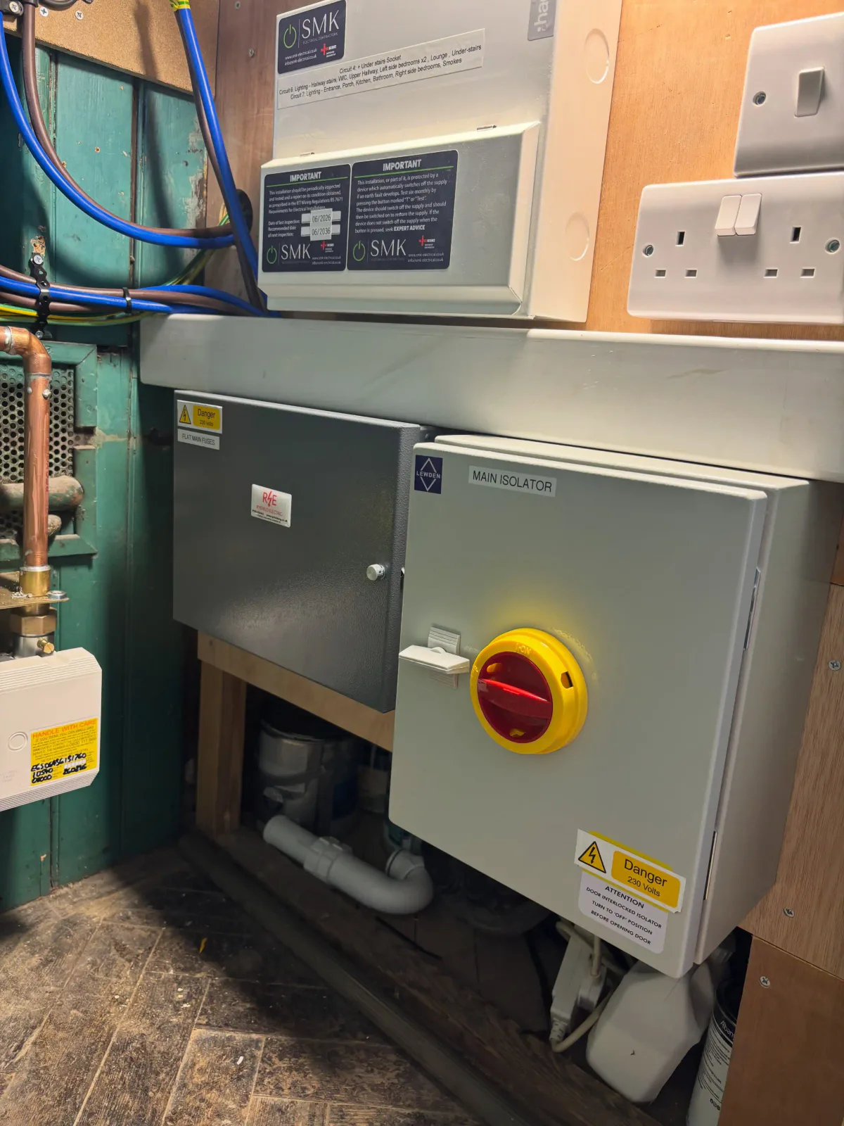 Recent SMK Electrical Services project